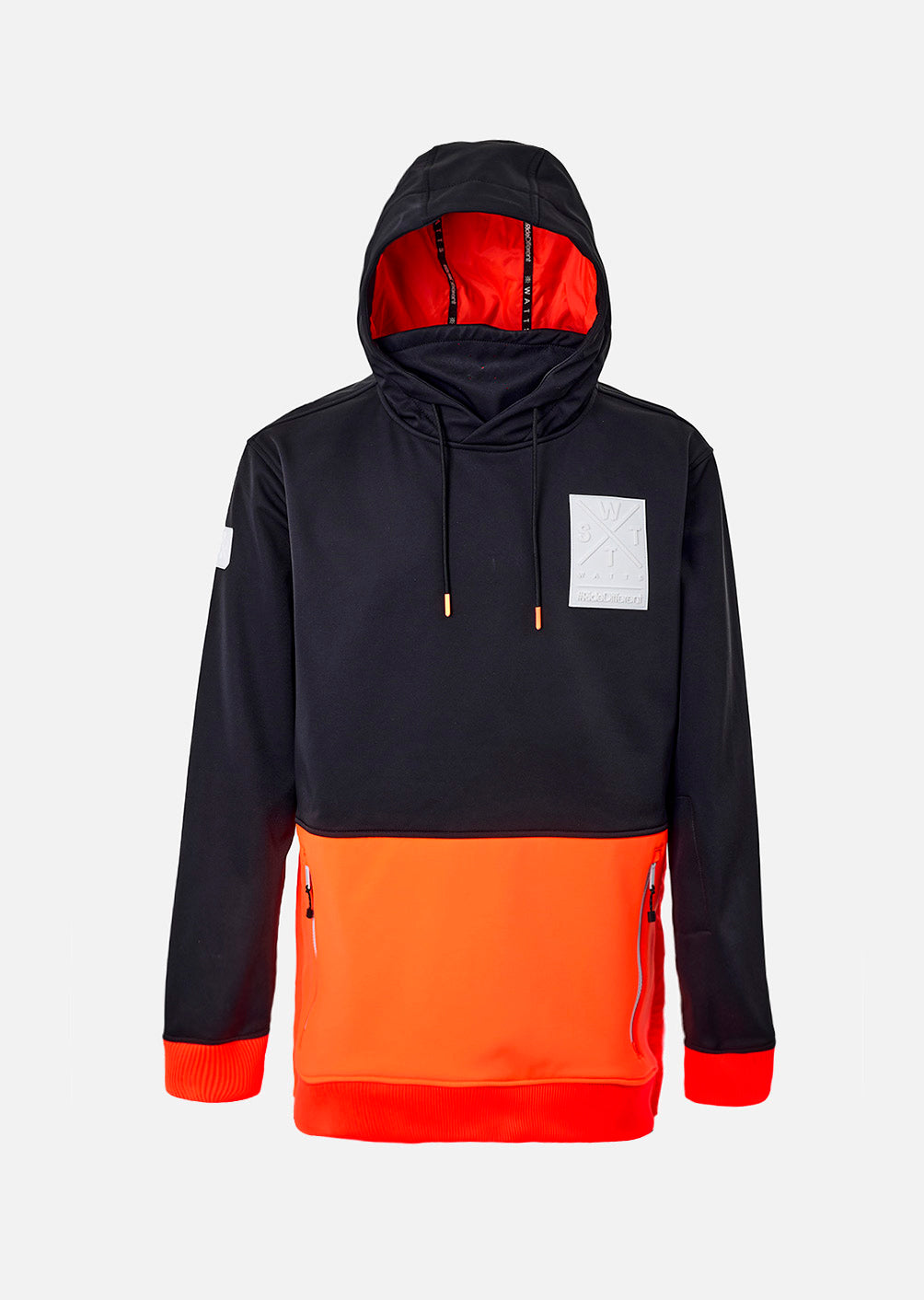 Veste Softshell X-Motion - Noir et Orange Fluo