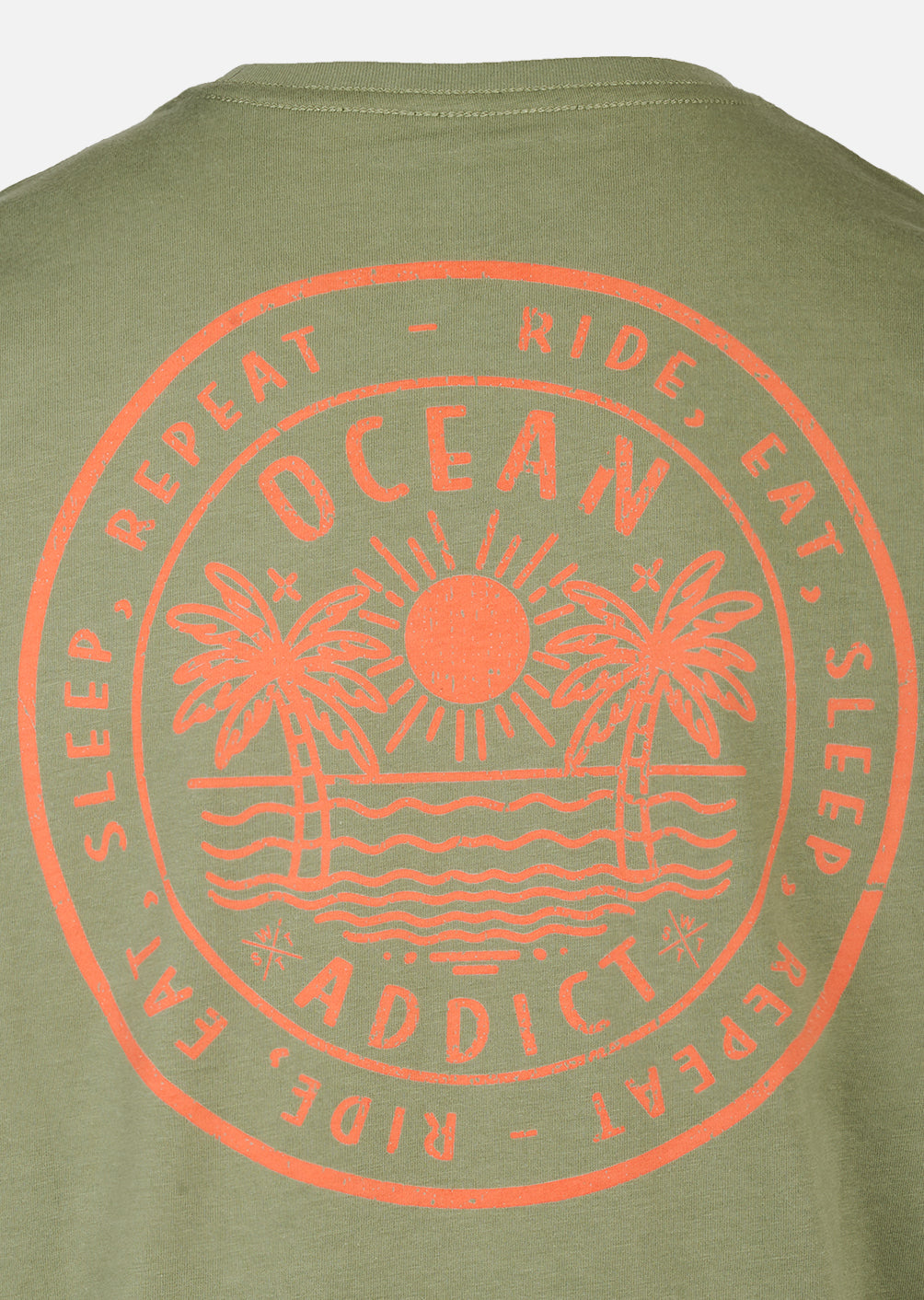 T-shirt XOcean Junior - Olive