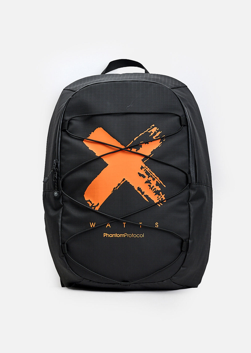 Rucksack X-Over - Schwarz und Orange Fluor