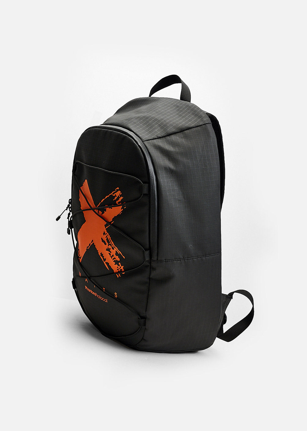 Rucksack X-Over - Schwarz und Orange Fluor