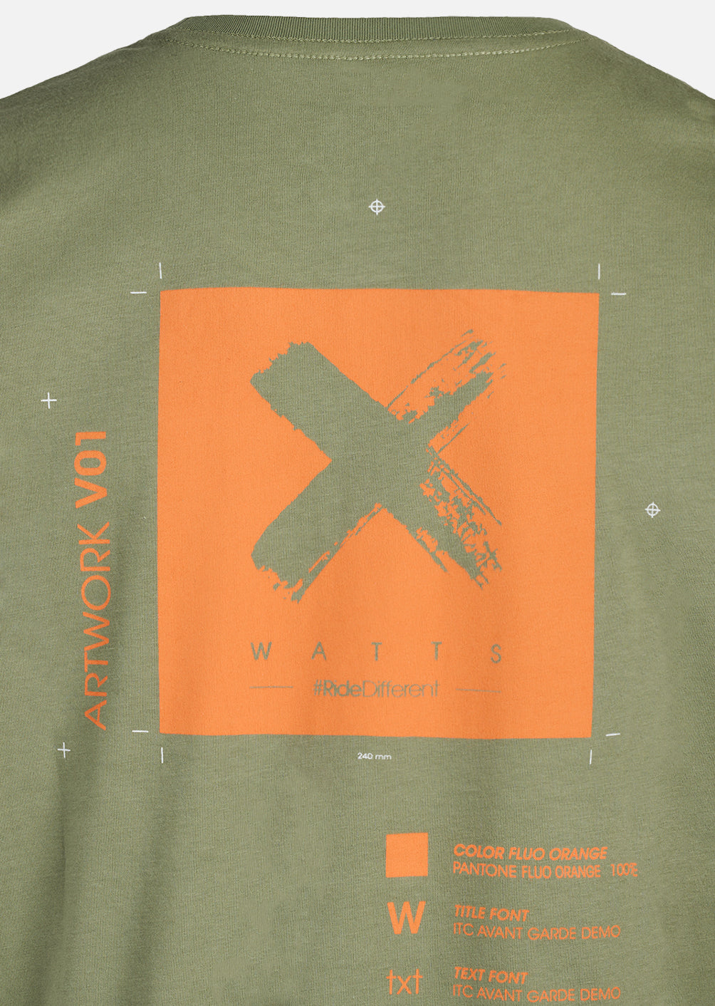 XPantone T-Shirt - Olive