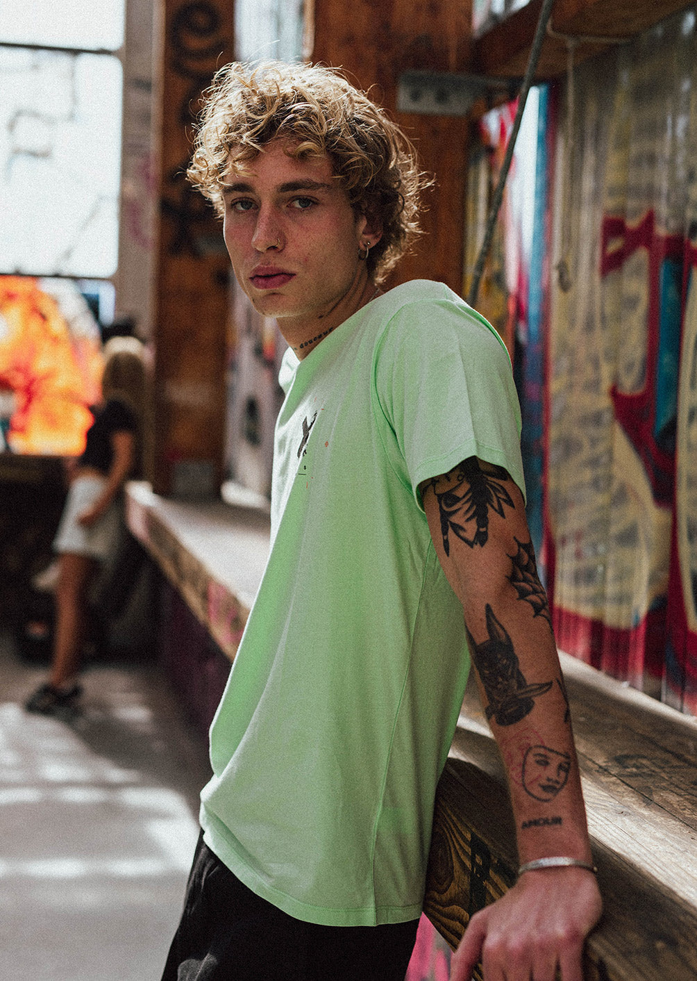 X-Pantone T-shirt - Pastel Green