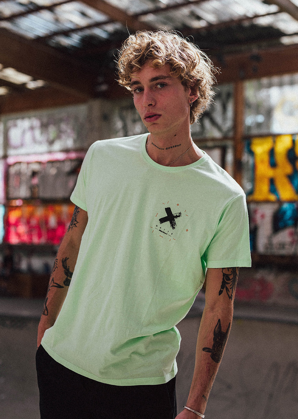 X-Pantone T-shirt - Pastel Green