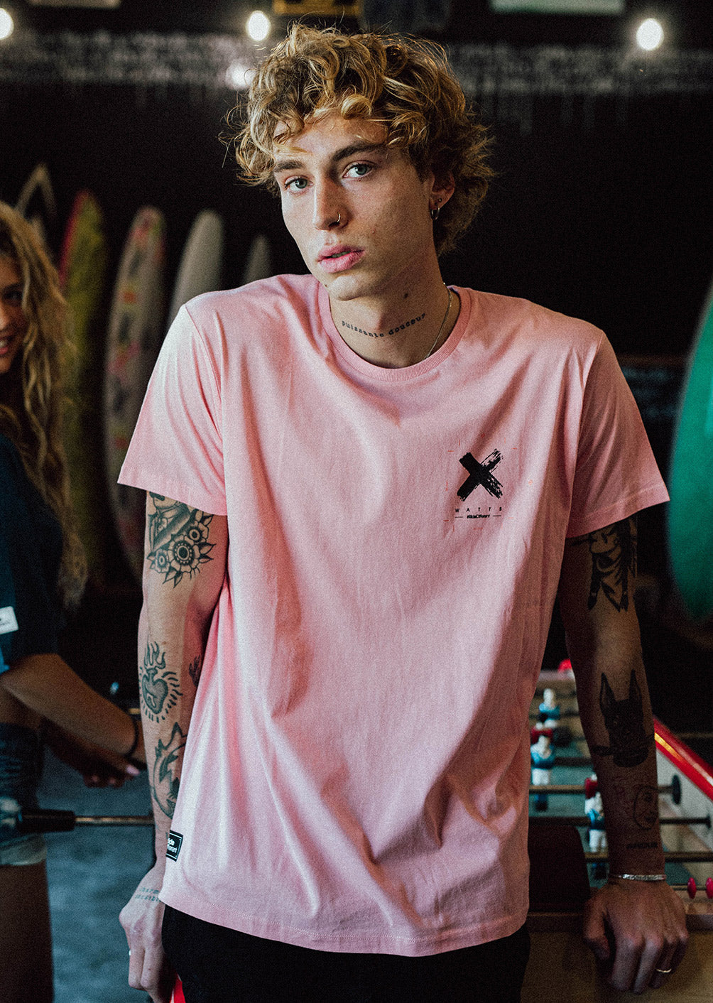 X-Pantone T-shirt - Rose Quartz