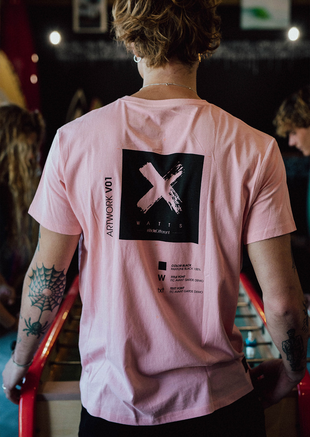 X-Pantone T-shirt - Rose Quartz