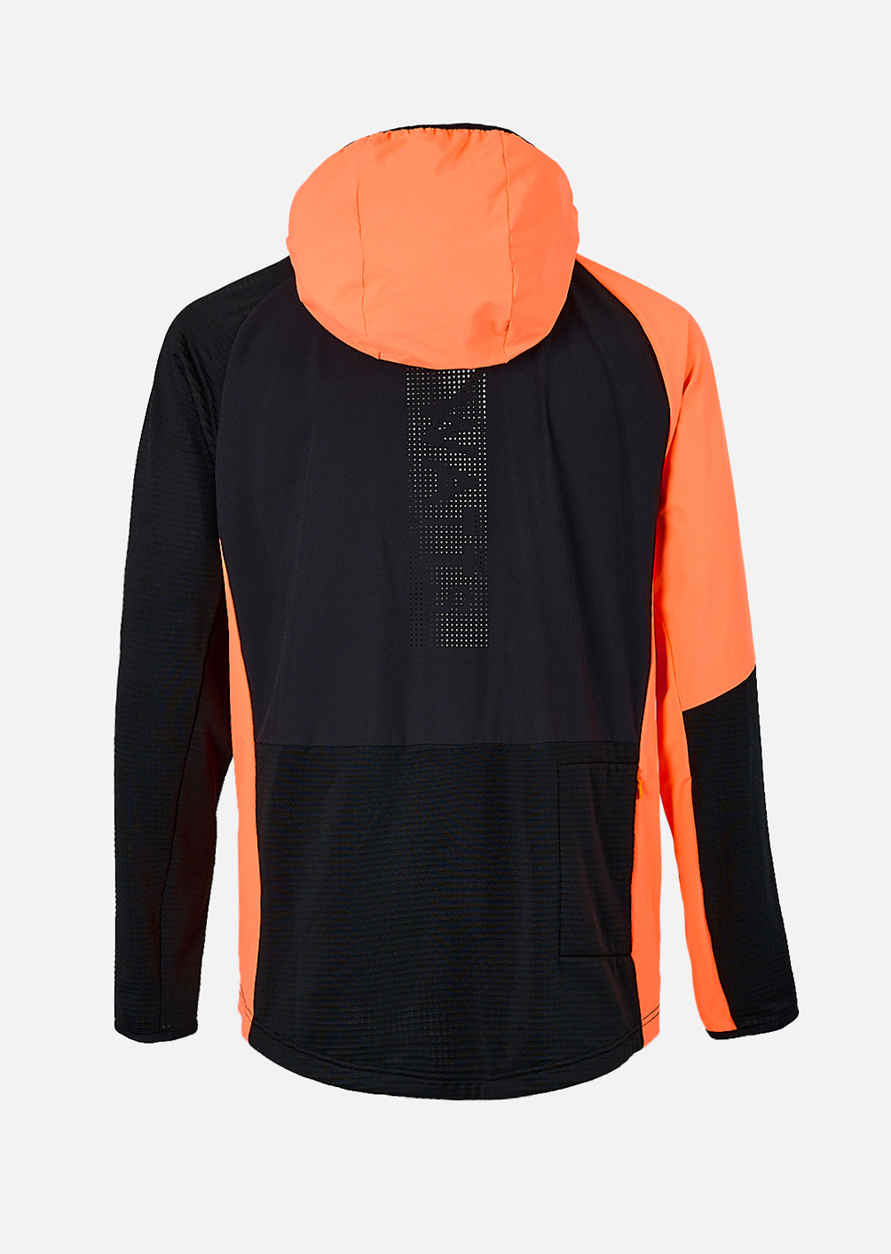 Veste sous-couche technique X-Powder - Noir / Orange Fluo