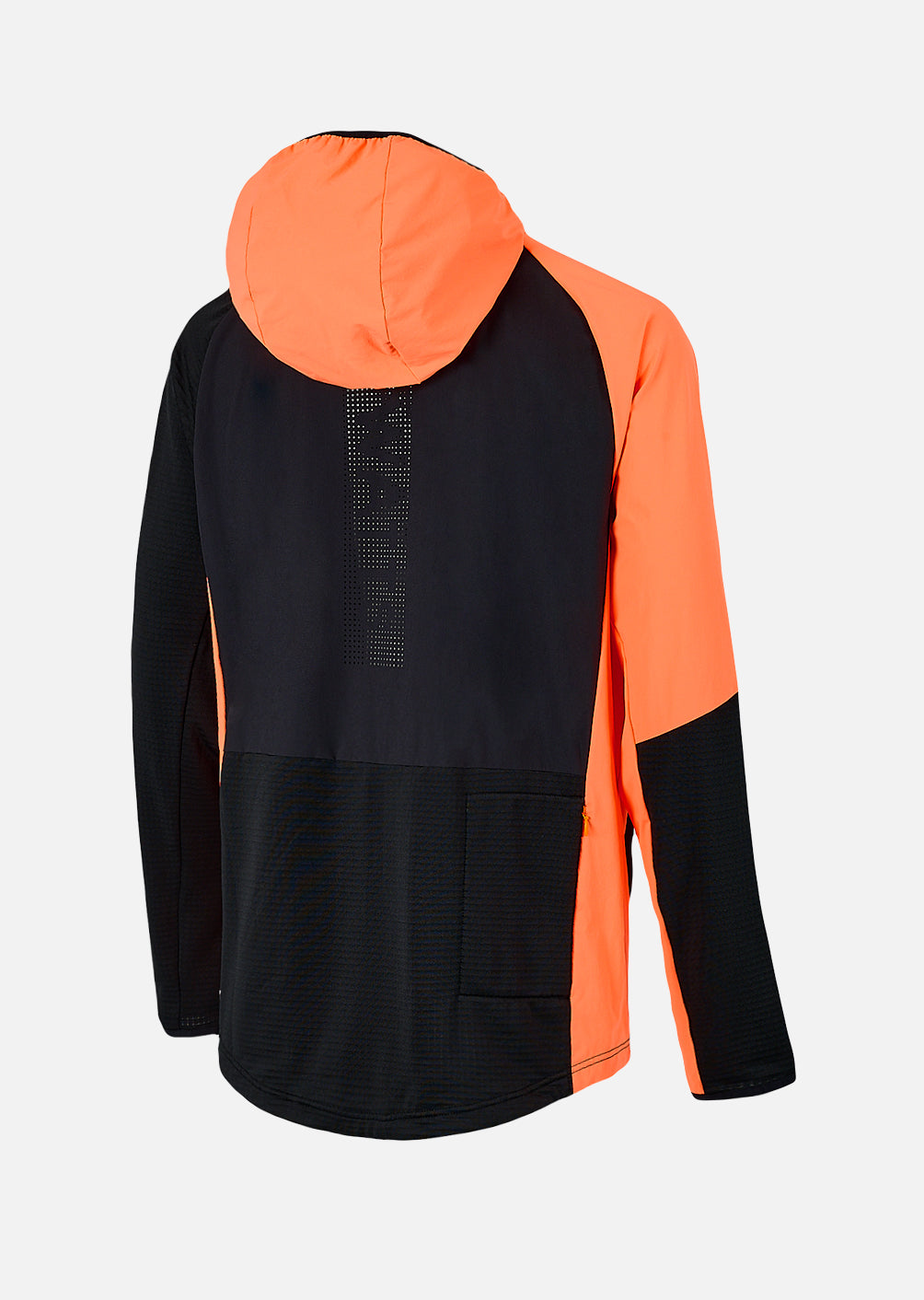 Veste sous-couche technique X-Powder - Noir / Orange Fluo