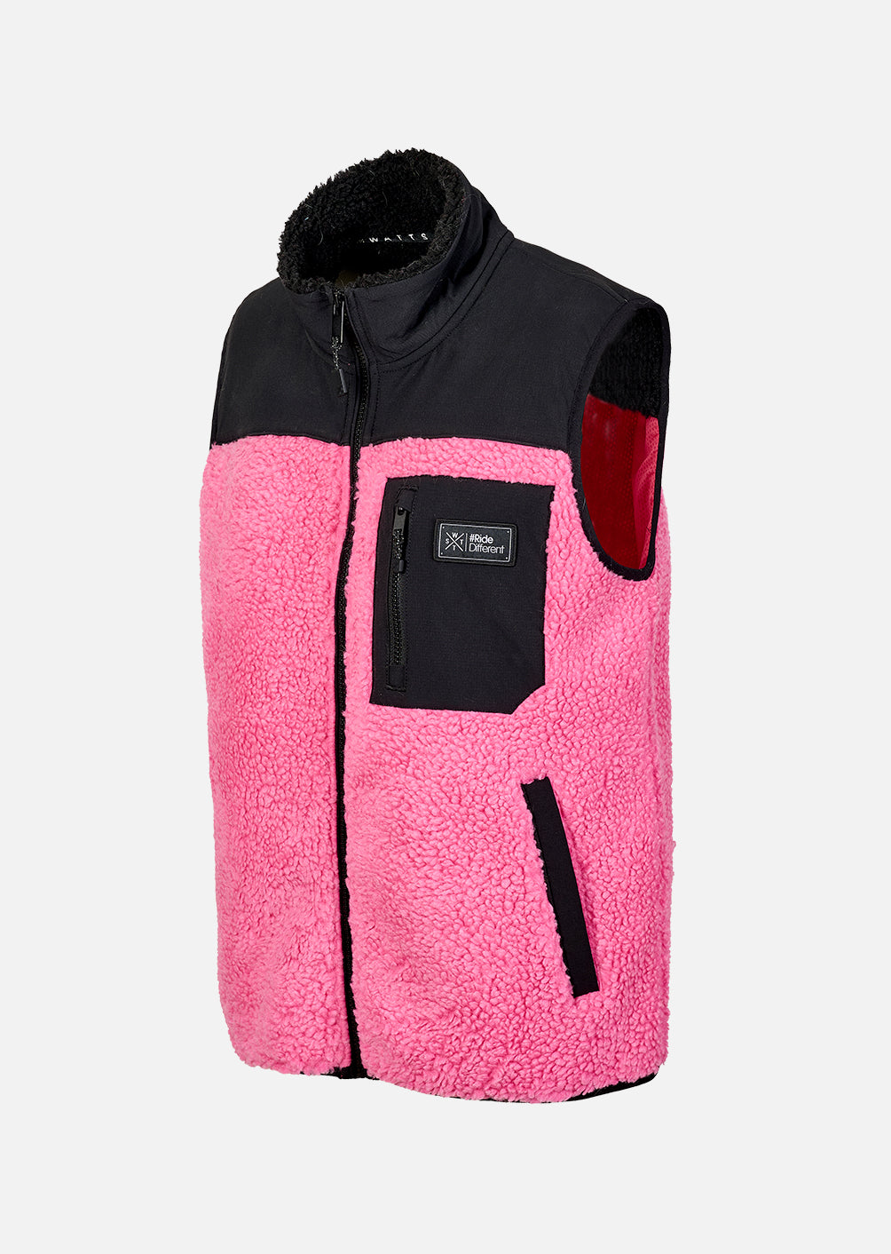 Veste polaire sans manches X-Raw - Hot Pink