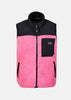 Xraw Fleeceweste ohne Ärmel – Hot Pink