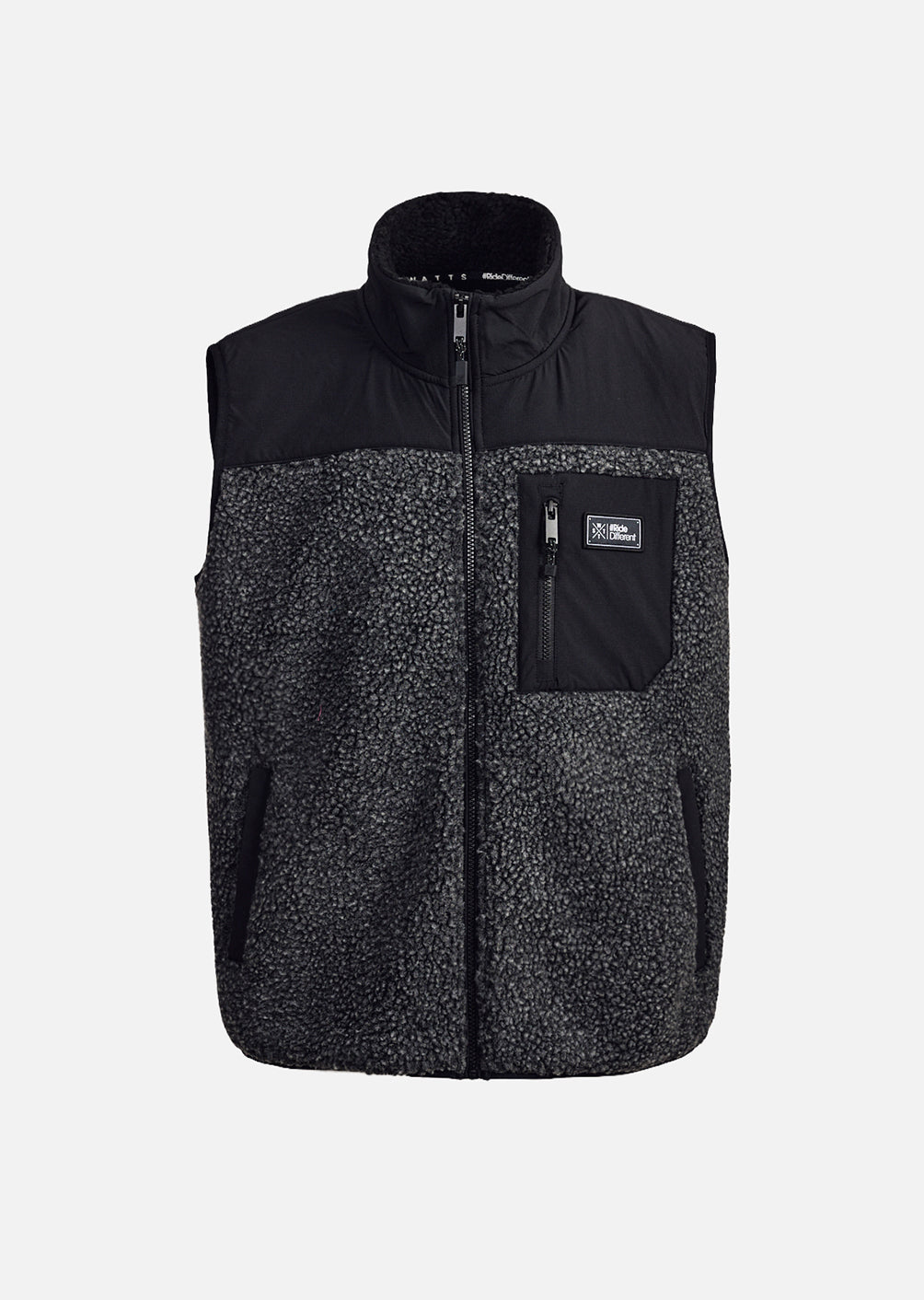 Veste polaire sans manches X-Raw - Full Black