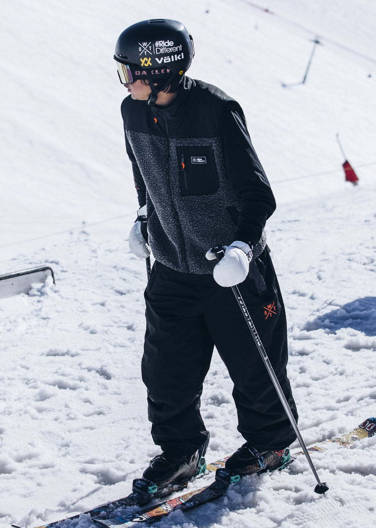 Veste polaire sans manches X-Raw - Full Black