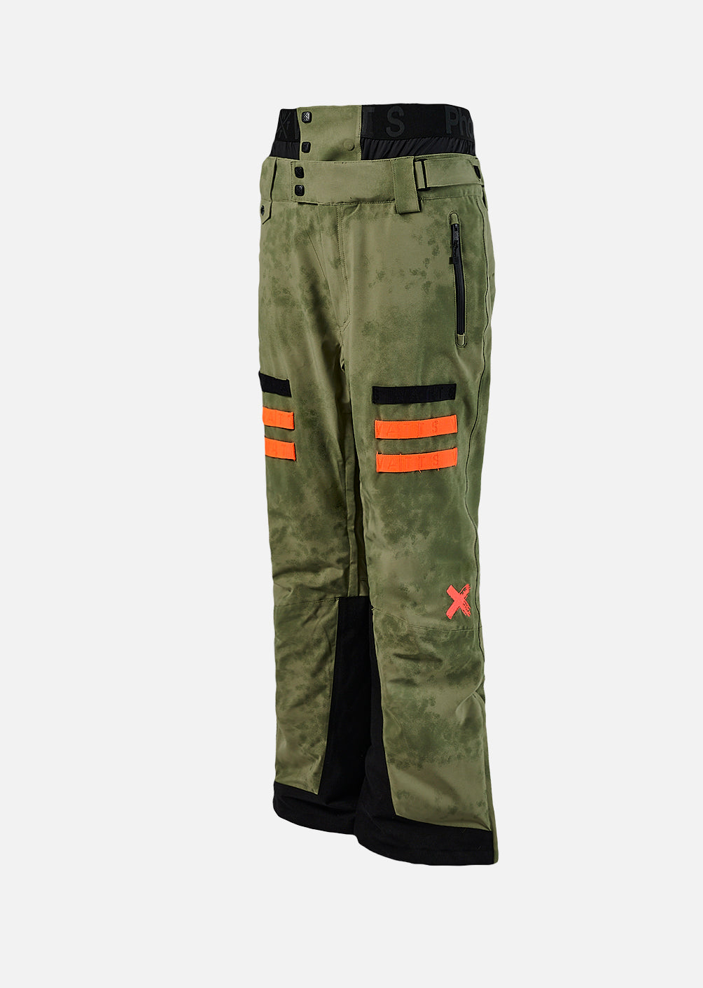 X-Rodeo Ski Pants - Olive Tie and Dye