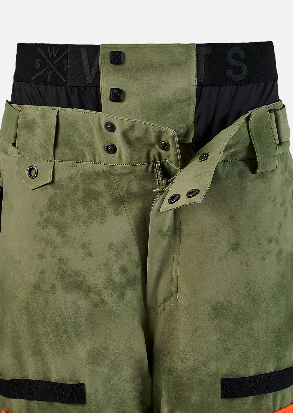 X-Rodeo Ski Pants - Olive Tie and Dye