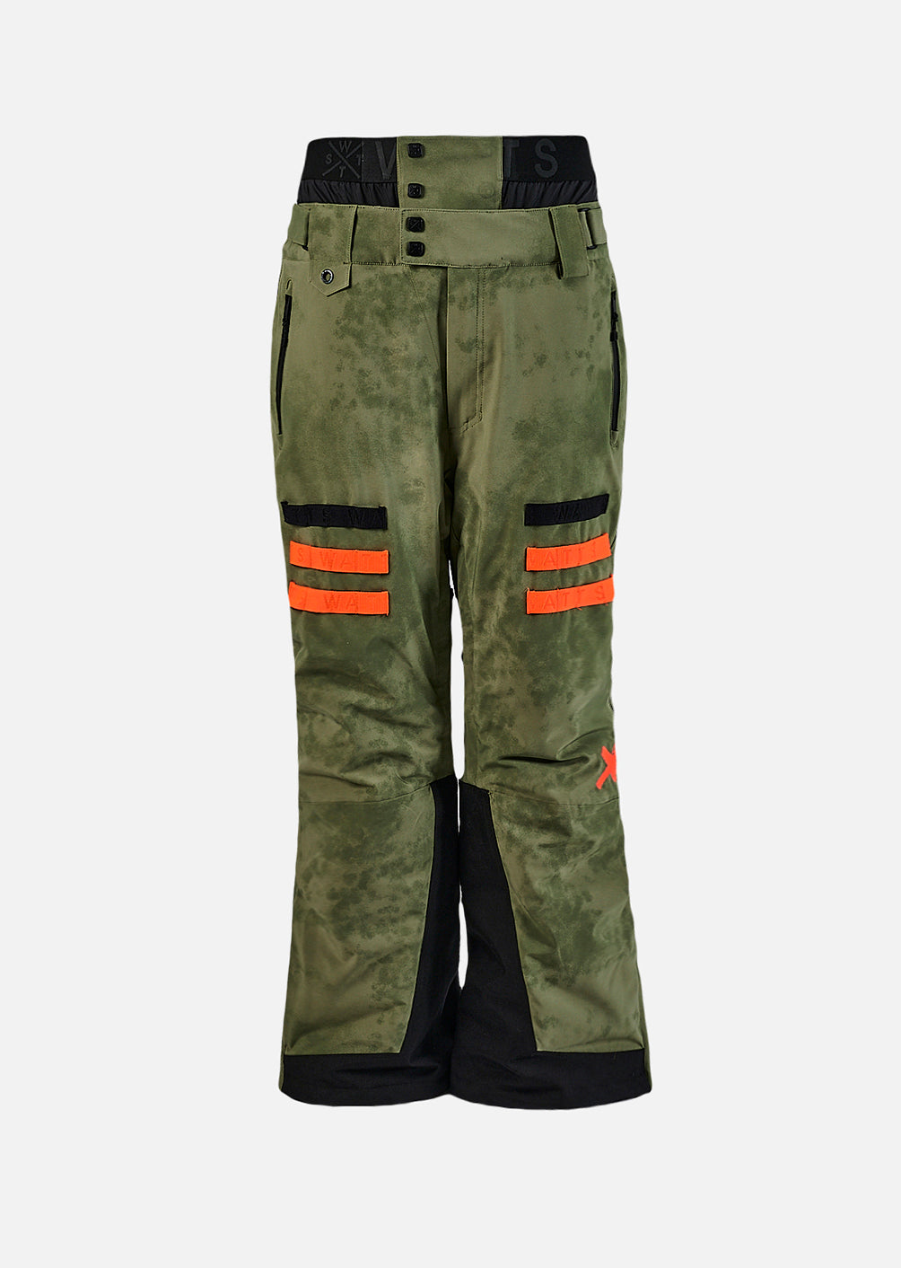 X-Rodeo Ski Pants - Olive Tie and Dye