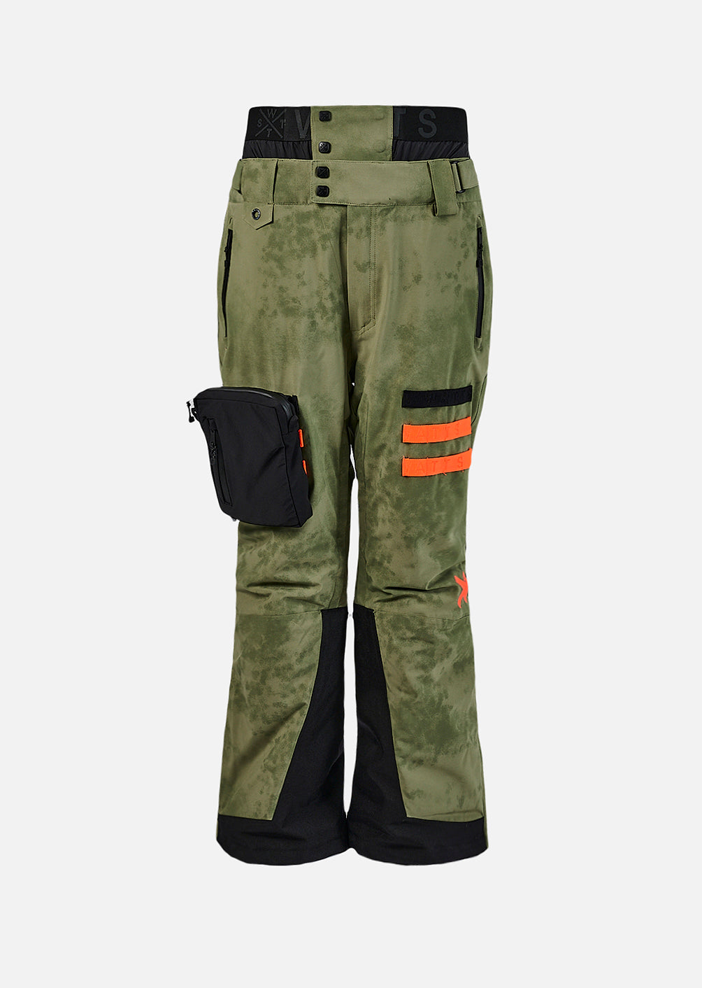 X-Rodeo Ski Pants - Olive Tie and Dye