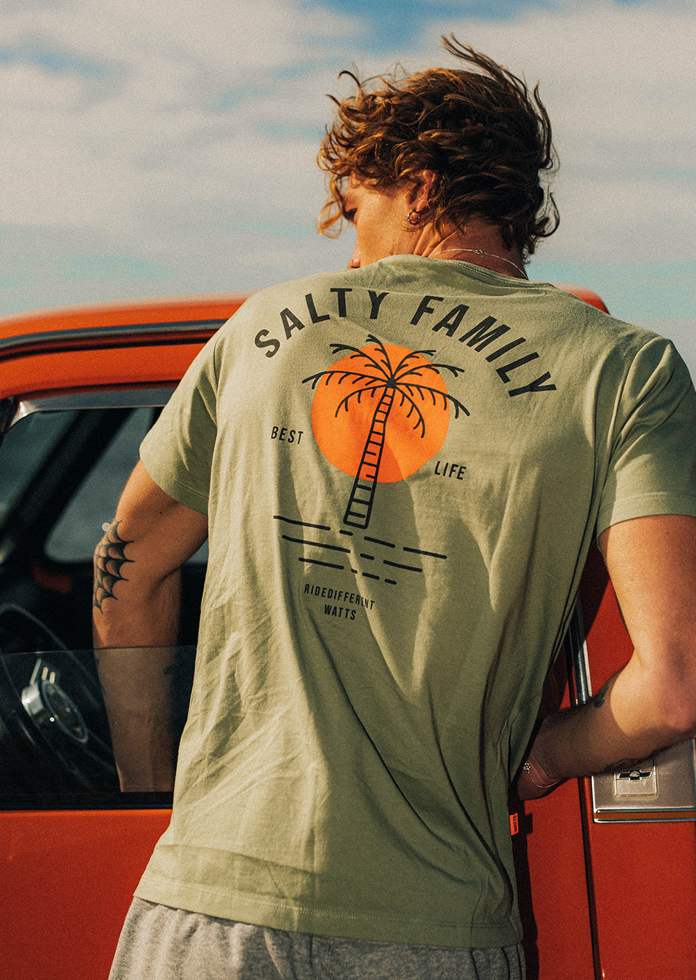 T-shirt XSalty - Olive