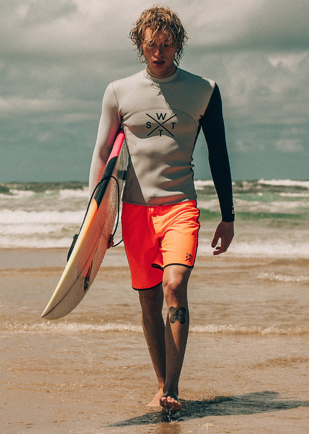 Top X-Falcon Wetsuit - Light Gray