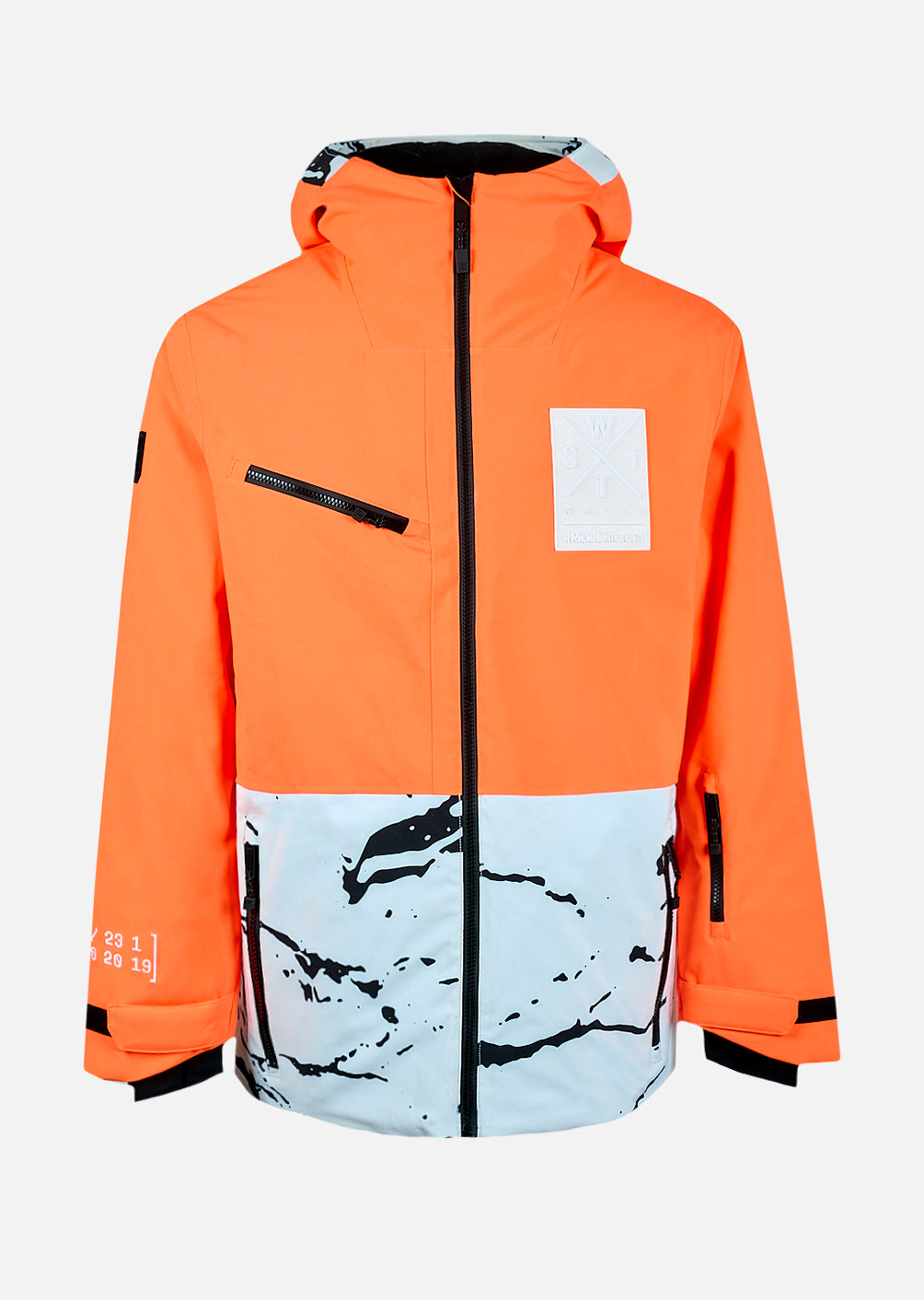 Veste de ski X-Temper - Camouflage Blanc