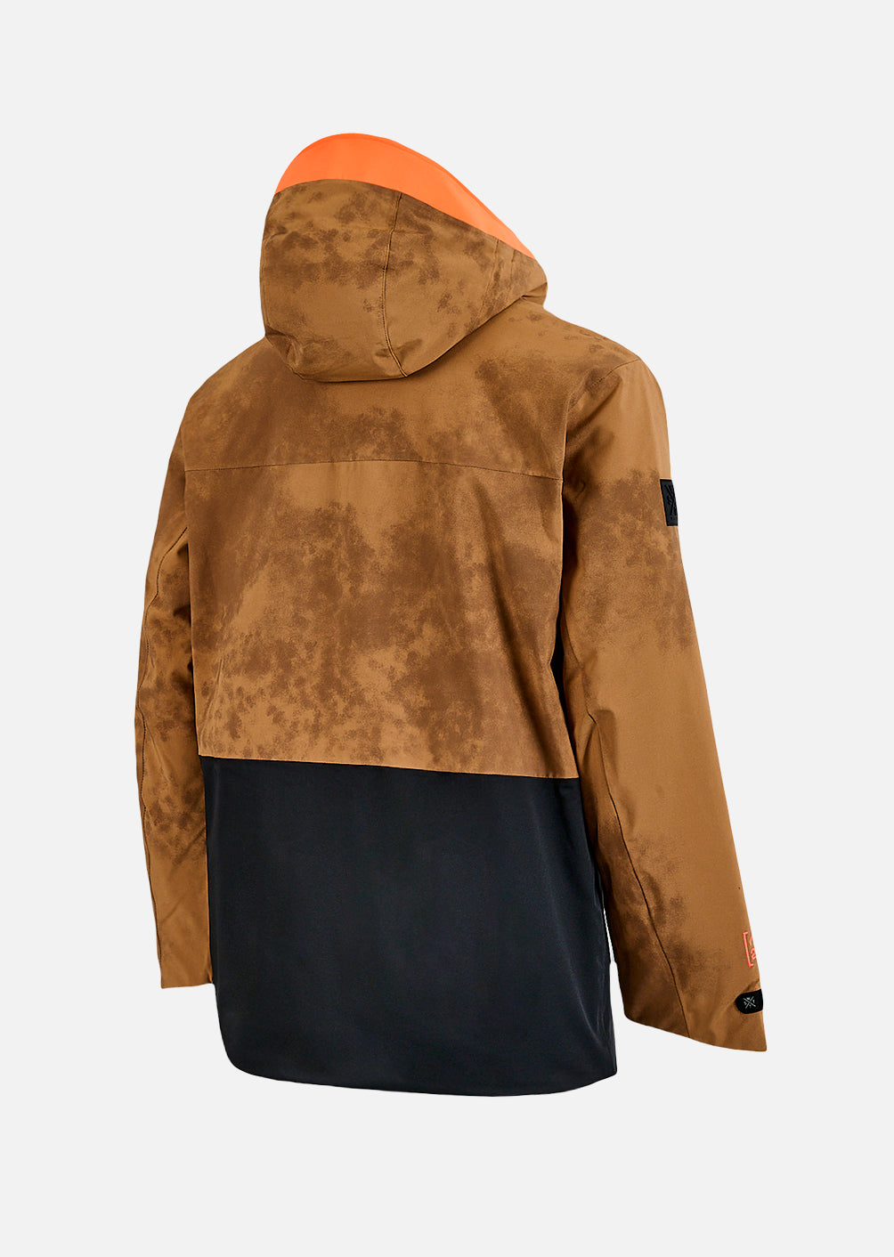Veste de ski X-Temper - Marron Tie & Dye