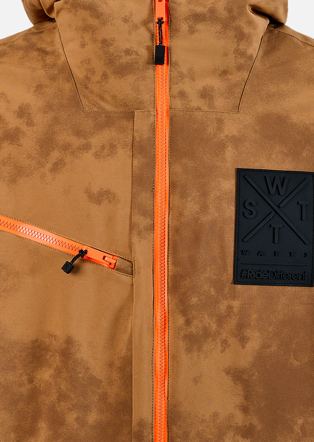 Veste de ski X-Temper - Marron Tie & Dye