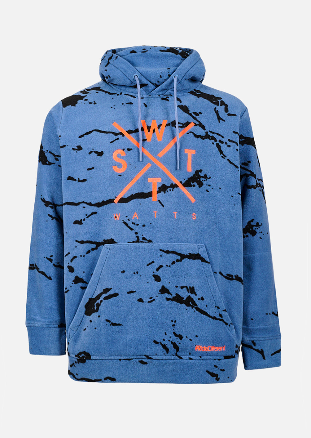 X-Track Fleece Sweatshirt - Blue Grey Camouflage