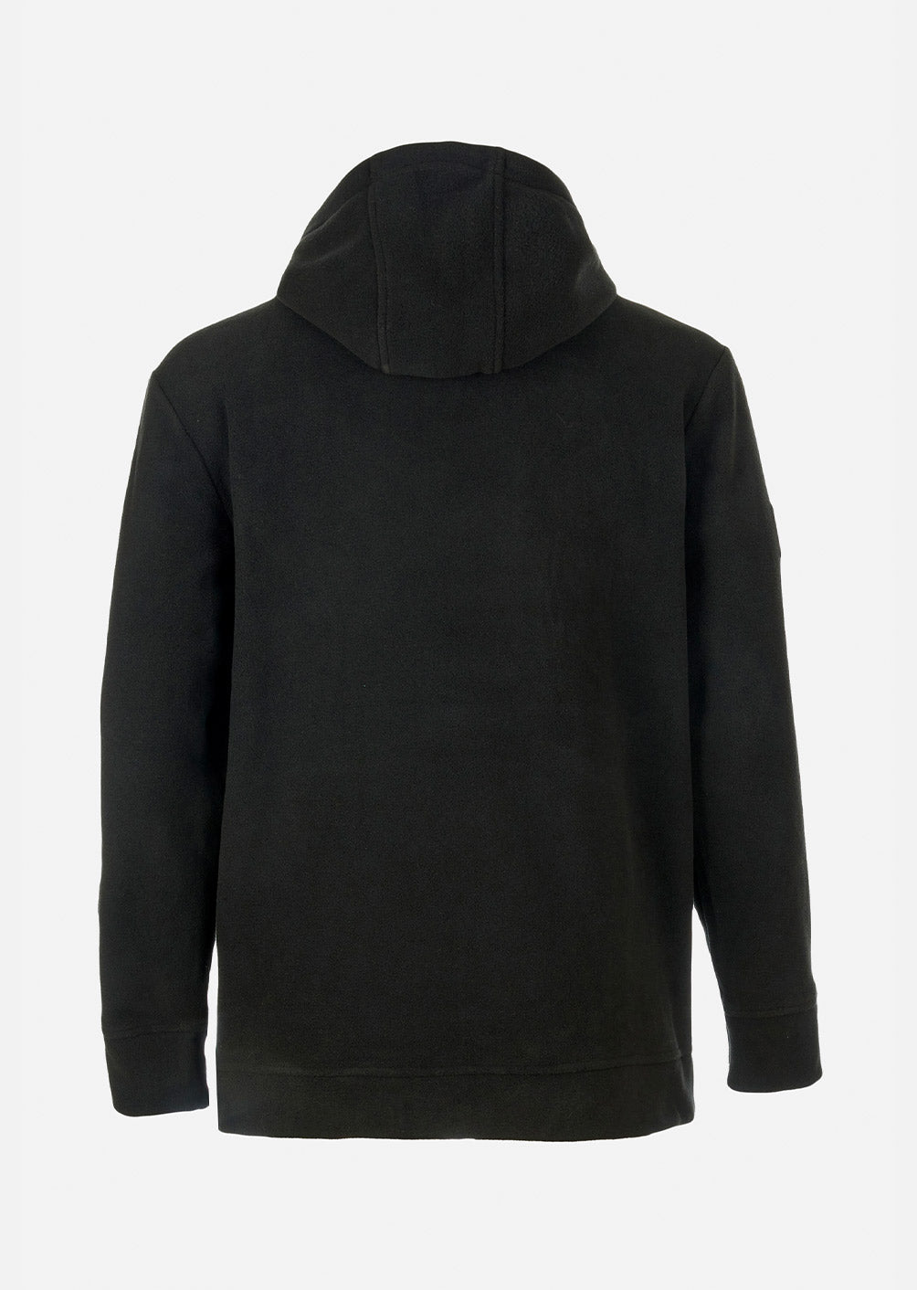 X-Track Junior Fleece-Sweatshirt - Schwarz und fluoreszierendes Orange