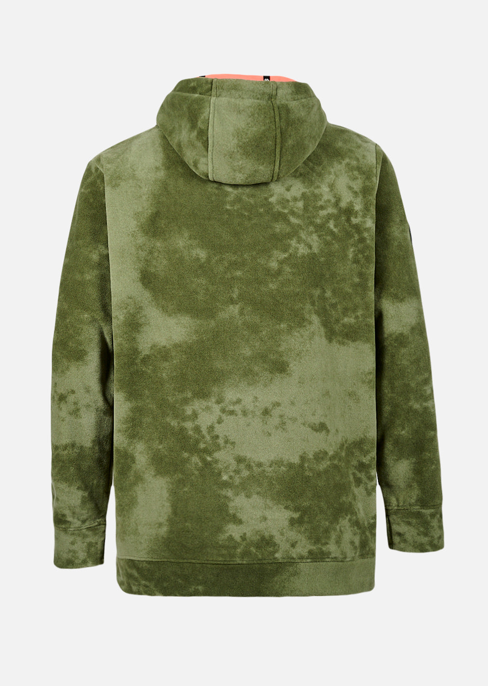 Sweat polaire X-Track - Olive Tie and Dye