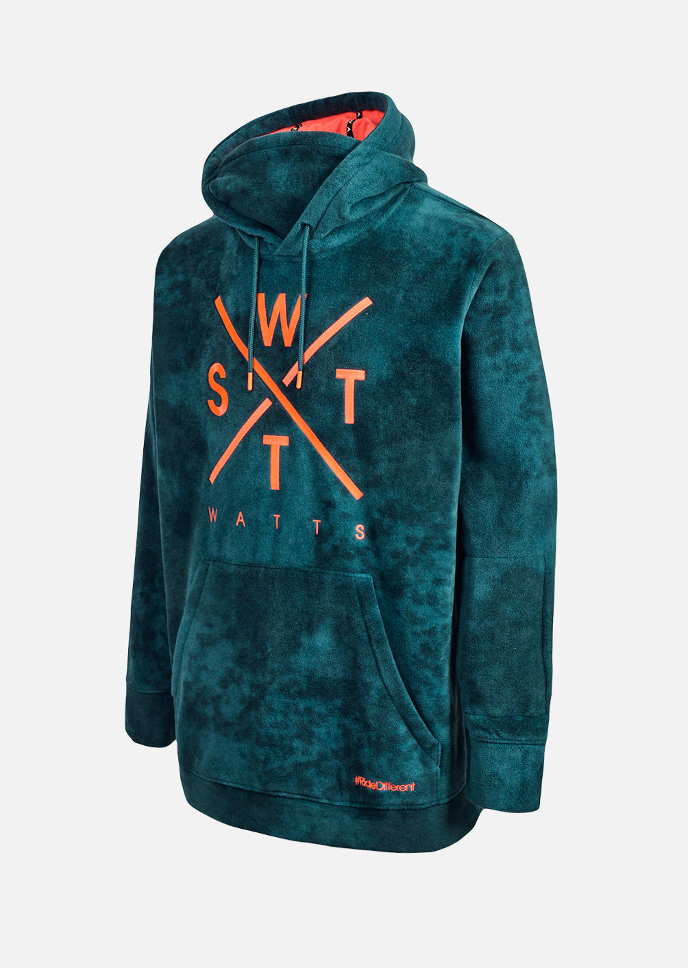X-Track Junior Fleece Sweater - Acid Wash Bayberry