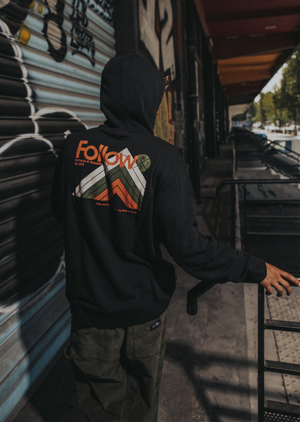 Sweat à capuche X-Turn - Full Black