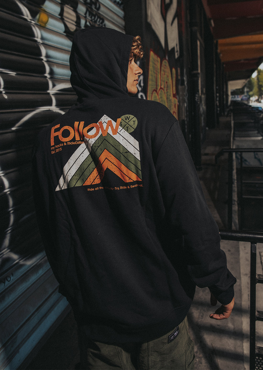 Sweat à capuche X-Turn - Full Black