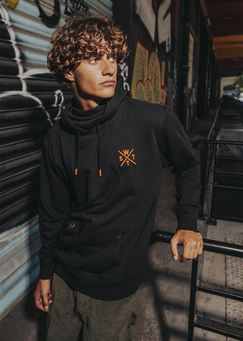 Sweat à capuche X-Turn - Full Black