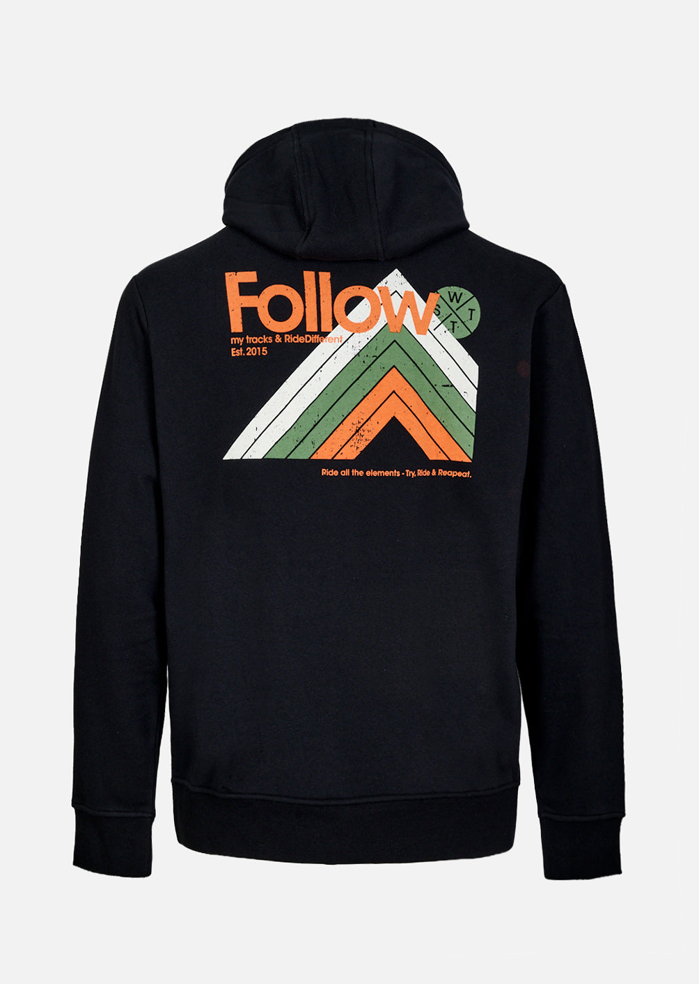 Sweat à capuche X-Turn - Full Black