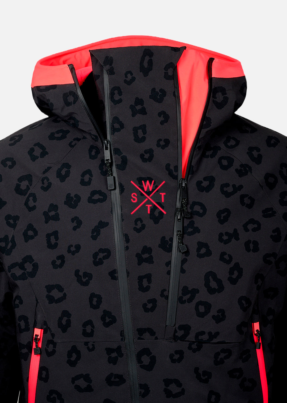 Venom-G Ski Jacket - Black Leopard Print