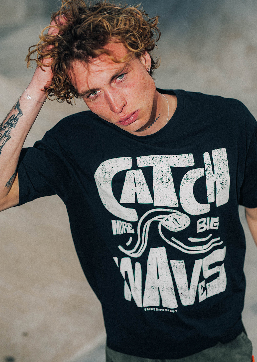 T-shirt XWaves - Full Black
