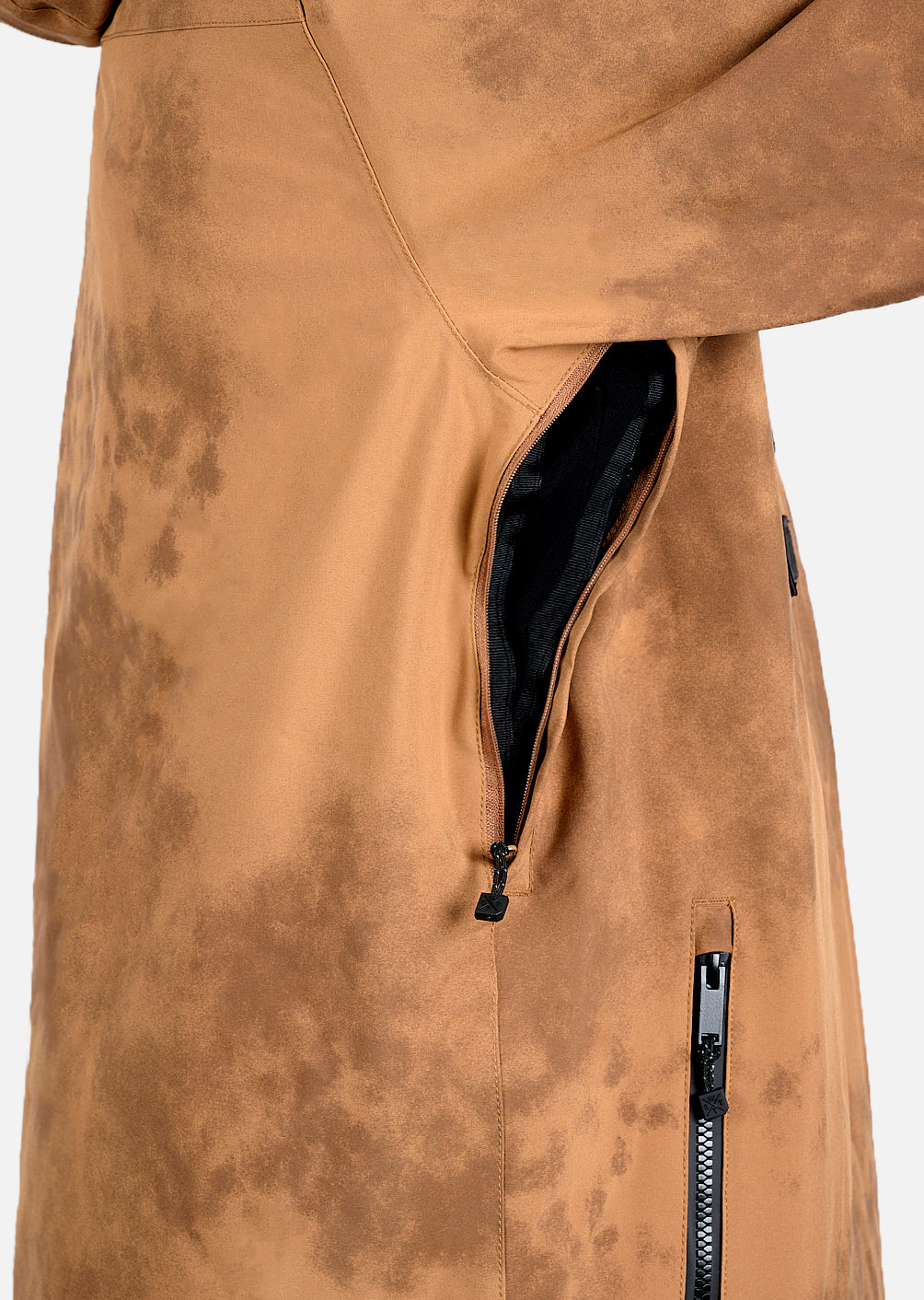 X-Wear X Kevin Rolland Ski Jacket - Brown Tie &amp; Dye