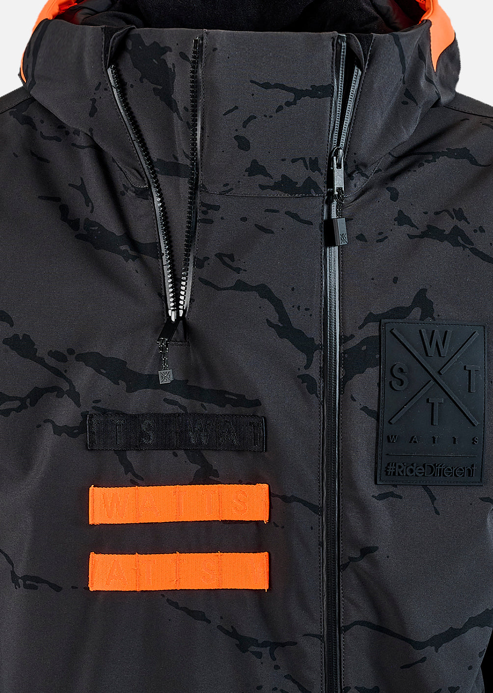 X-Wear ski jacket - Anthracite Gray Camouflage