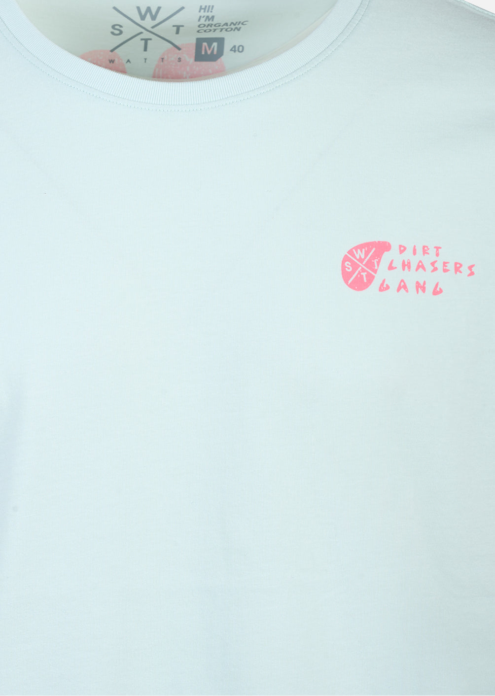 T-Shirt XWest – Eisblau