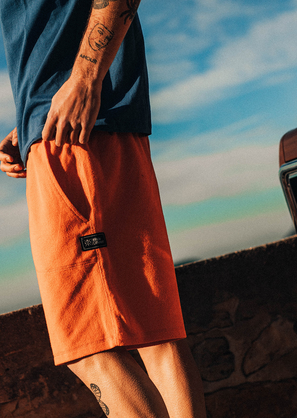 Bermuda XWise - Orange Corail