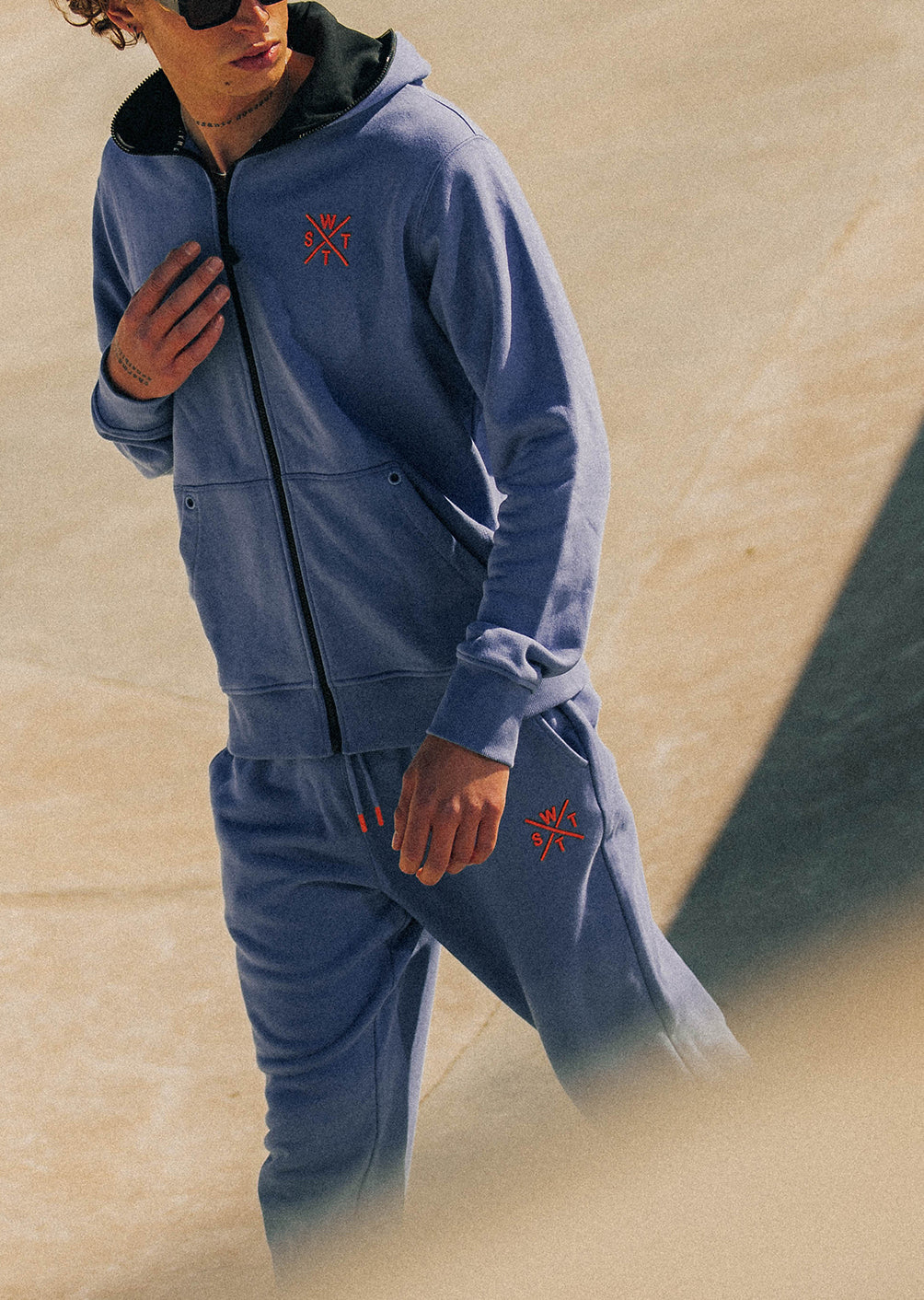 Jogging Yards - Denim Blue