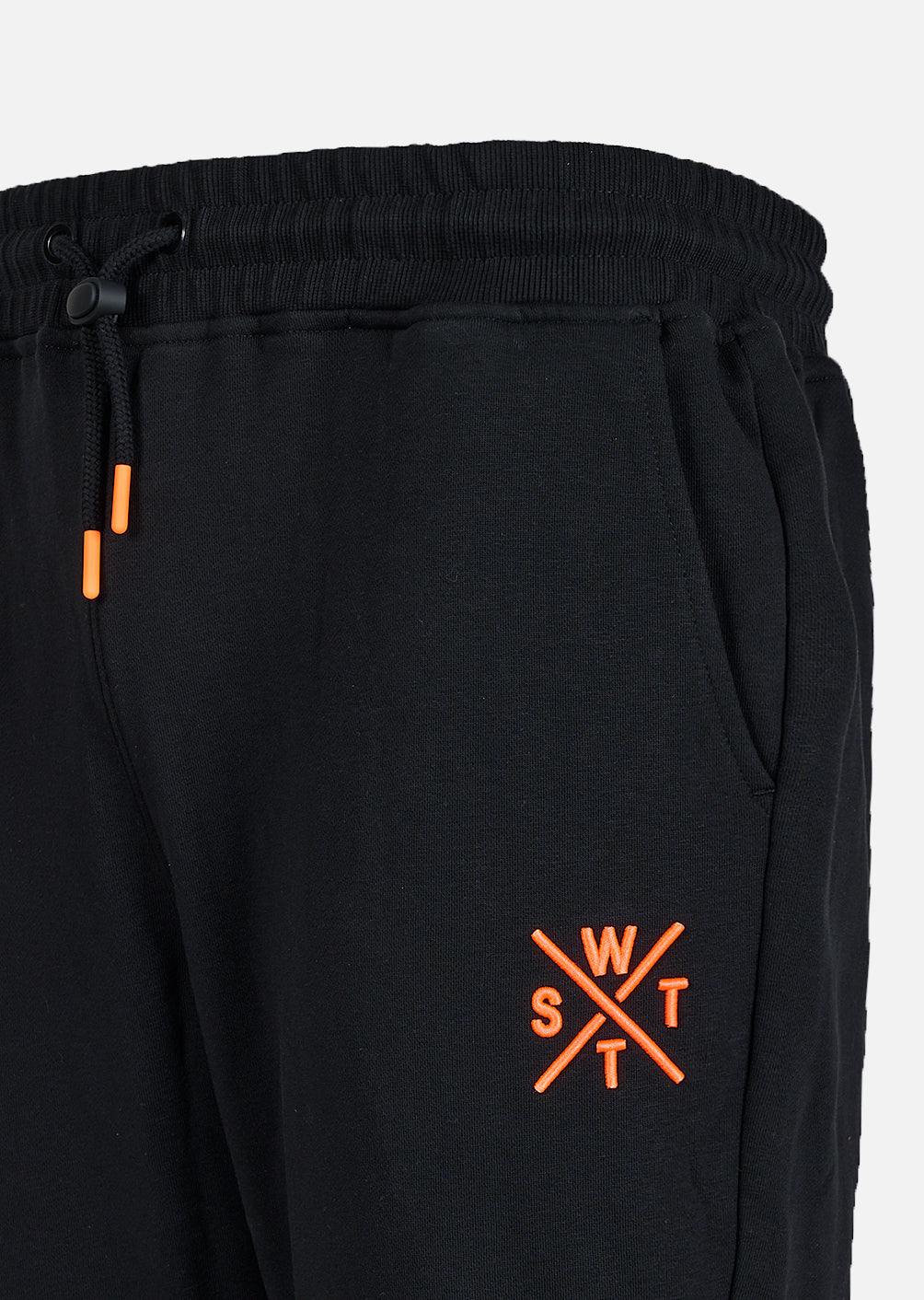 Jogging Yards - Schwarz und Neonorange