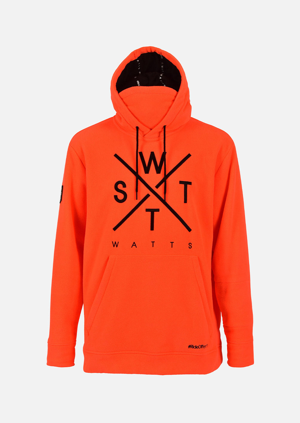 Sweat polaire X-Track - Orange Fluo
