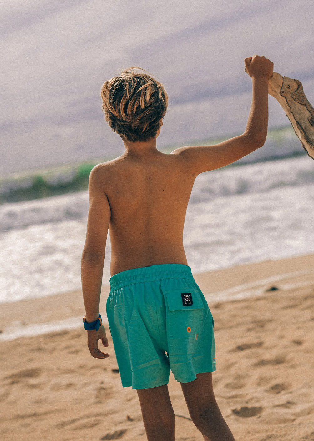 Coolz Junior swimsuit - Cyan