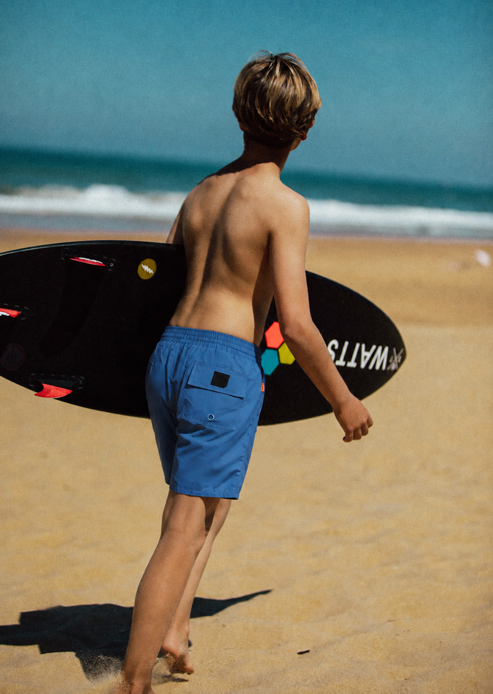 Short de bain R-Xlineup junior - Vintage Navy