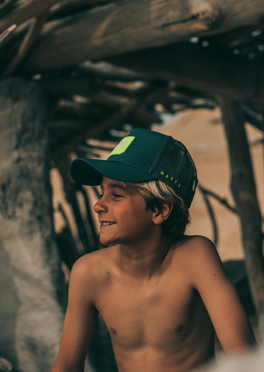 Junior Seattle Cap – Silbergrau