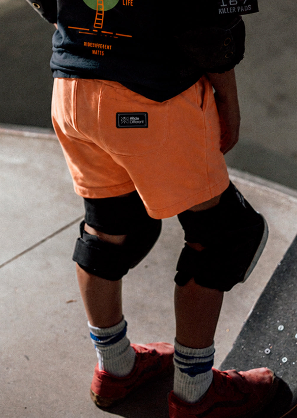 Bermuda Venices Junior - Orange Fluo