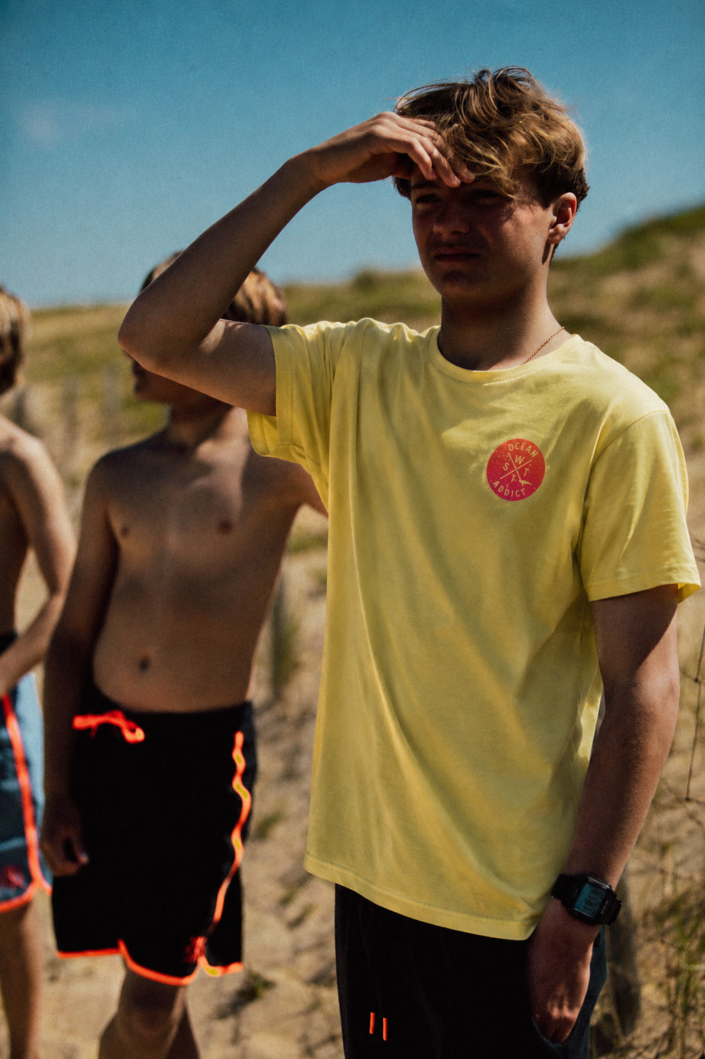 T-shirt XOcean Junior - Jaune Clair