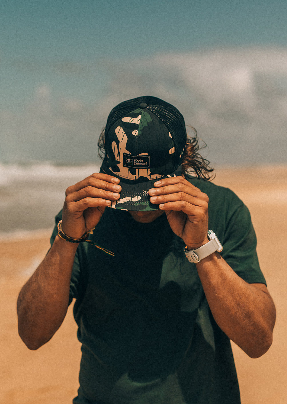 Clifftwo Snapback - Khaki Print