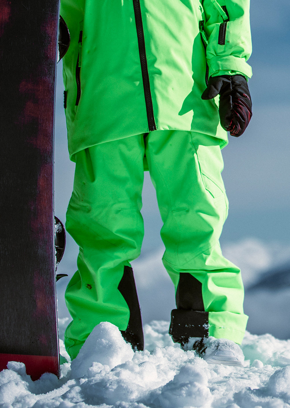 Pantalon de ski Gostt - Vert Fluo