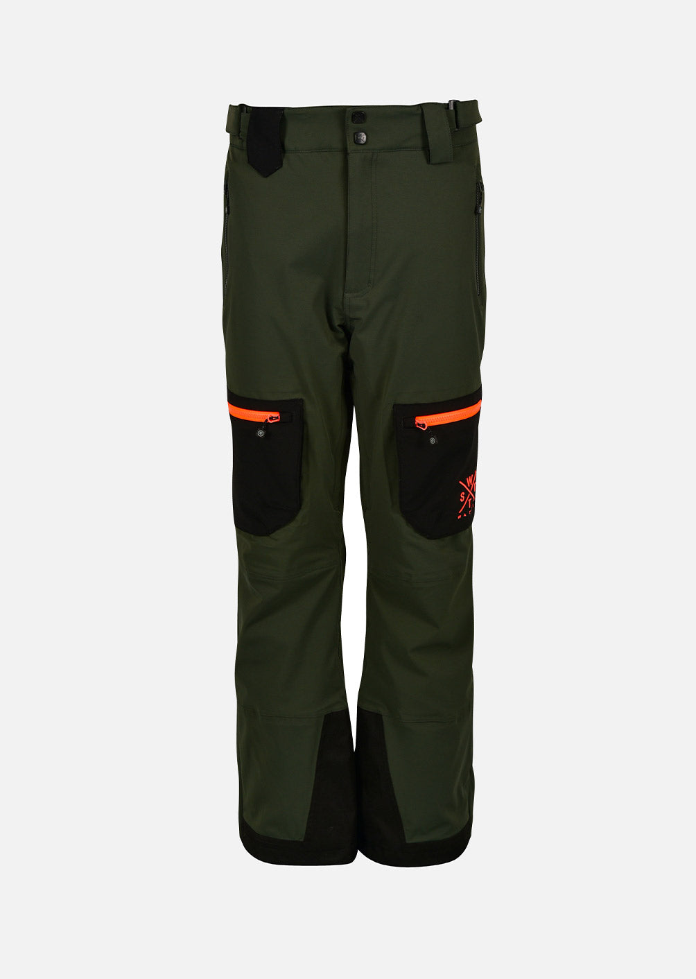 Pantalon de ski Jib Vert Sapin WATTS Watts team