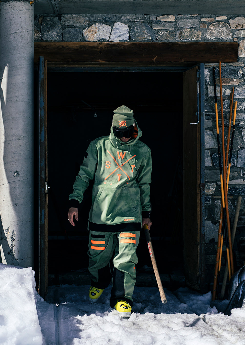 Veste Softshell Orbital - Olive Tie and Dye